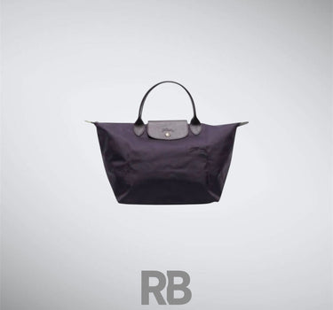 long champ purple bag