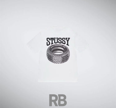 Stussy Tire White T-shirt