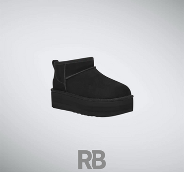 classic ultra mini black  platform