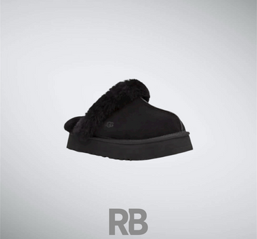 UGG CHAUSSON DISQUETTE BLACK