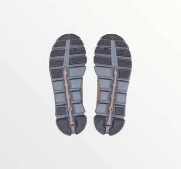 on cloud in pink sneaker