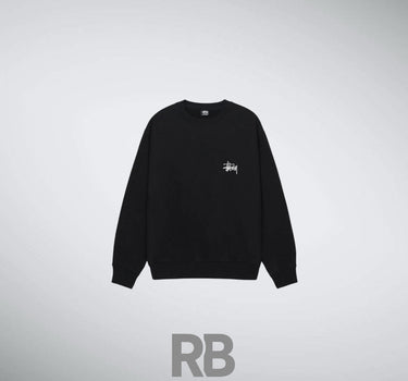 stussy black sweater