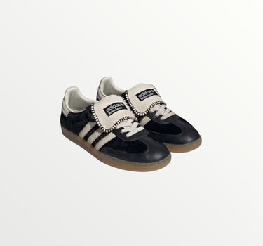 adidas x wales bonner samba pony tonal black