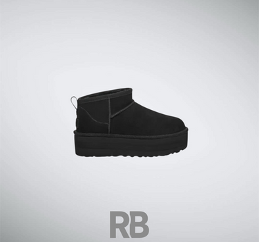 classic ultra mini black  platform