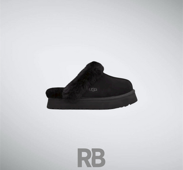 UGG CHAUSSON DISQUETTE BLACK