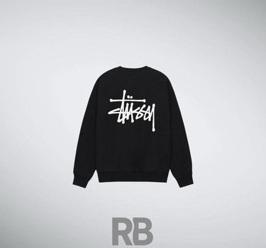stussy black sweater