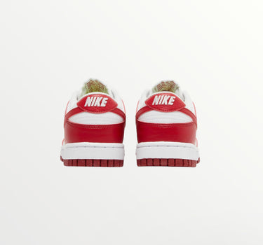nike dunk low next nature white gym red sneaker