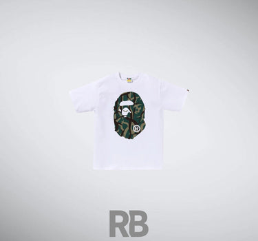 bape double side white