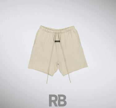 essentials beige shorts