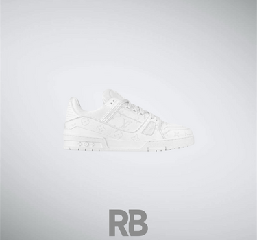 LV TRAINER SNEAKER WHITE