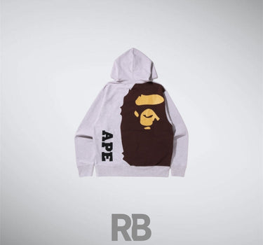 bape grey hoodie
