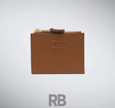 miu miu logo wallet
