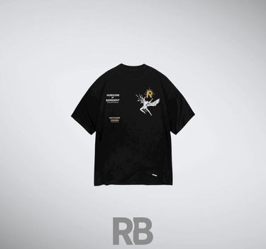 represent black t-shirt