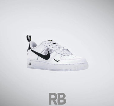 air force 1 low white black