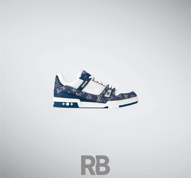 LV TRAINER SNEAKER BLUE