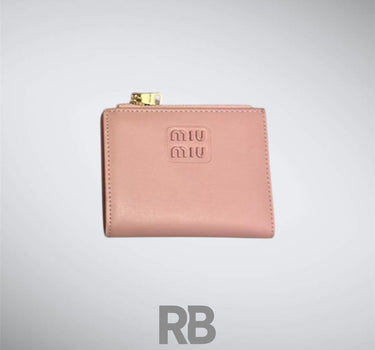 miu miu logo wallet