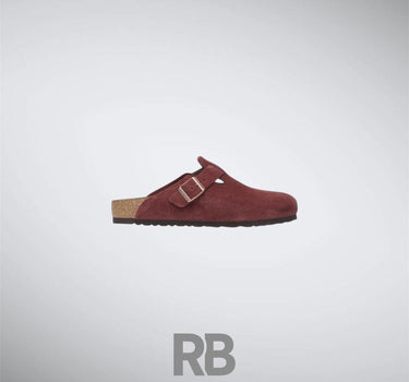 birkin stock clogs red