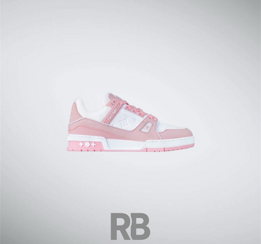 LV TRAINER SNEAKER ROSE