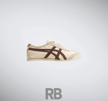 Ontisuka tiger “beige suede brown”