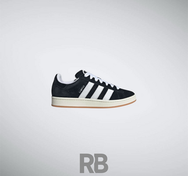 campus black white gum