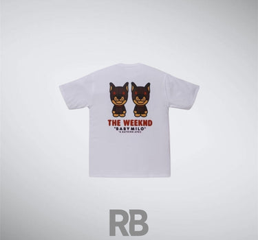 Bape x The Weeknd White T-shirt