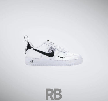 air force 1 low white black