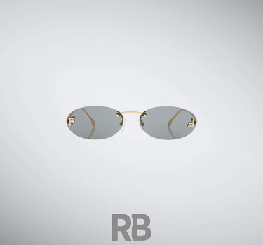 fendi oval sunglasses