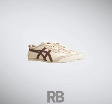 Ontisuka tiger “beige suede brown”