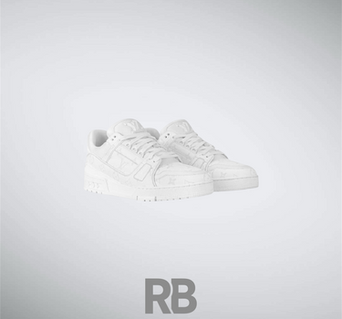 LV TRAINER SNEAKER WHITE